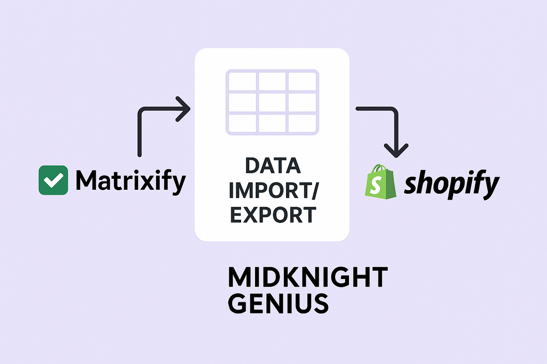 Matrixify, Shopify, and Midknight Genius: A Trusted Shopify Plus Partner and Matrixify Trusted Expert